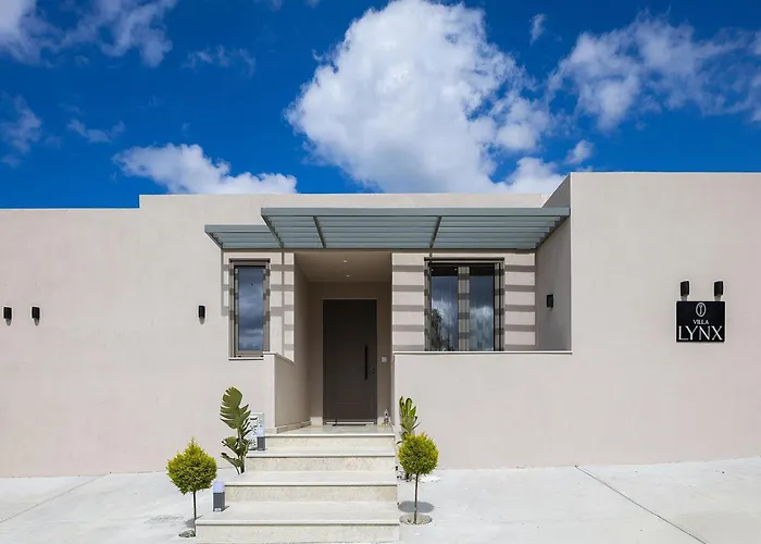 Villa Lynx - Sculpted In Light & Nature By Etouri Rethymno (Crete)